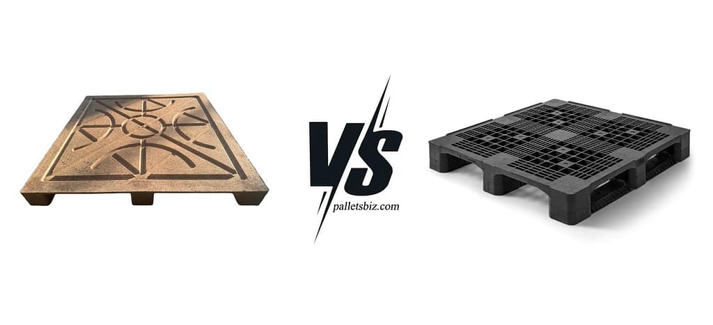 presswood pallet VS Plastic pallet