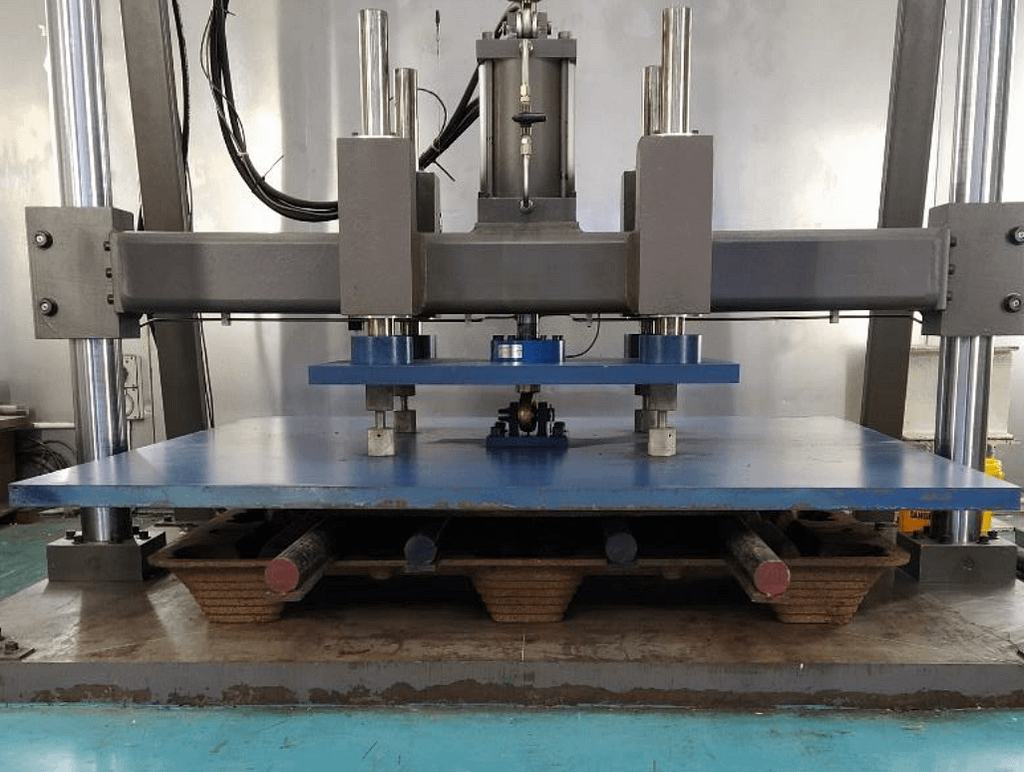 presswood pallet stacking test