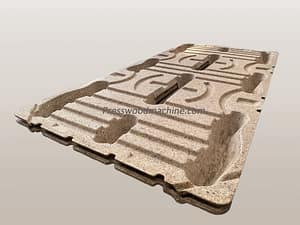 Solar Panel Pallet made from wood chips size 2500x1200