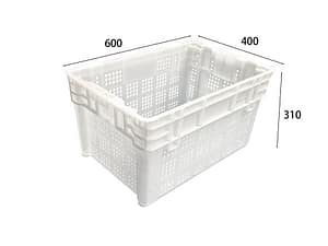 Plastic Turnover Basket Injection Basket