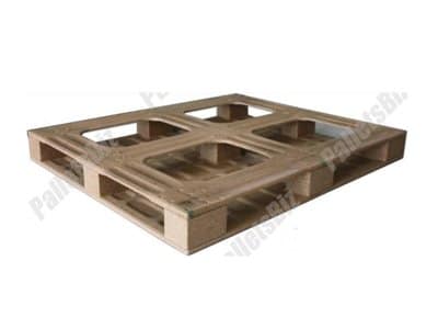 double deck molded pallets bottom side