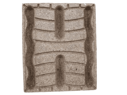 topside of Rackable presswood pallet