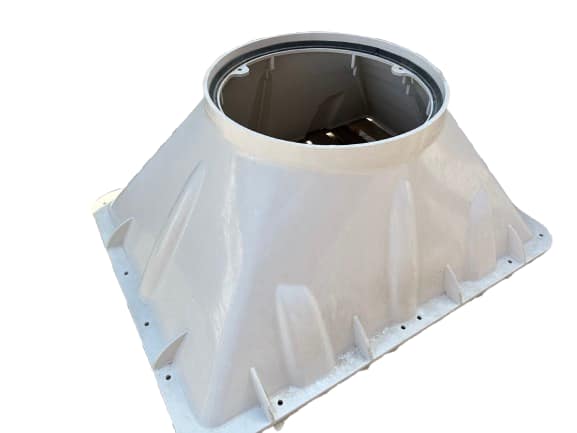 Manhole cover BMC made by plastic molding machine