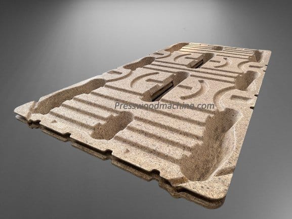 solar panel pallet made from wood chips pallet size 2500x1200