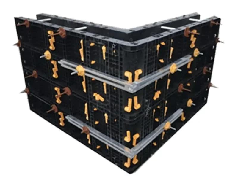 recycled plastic formwork