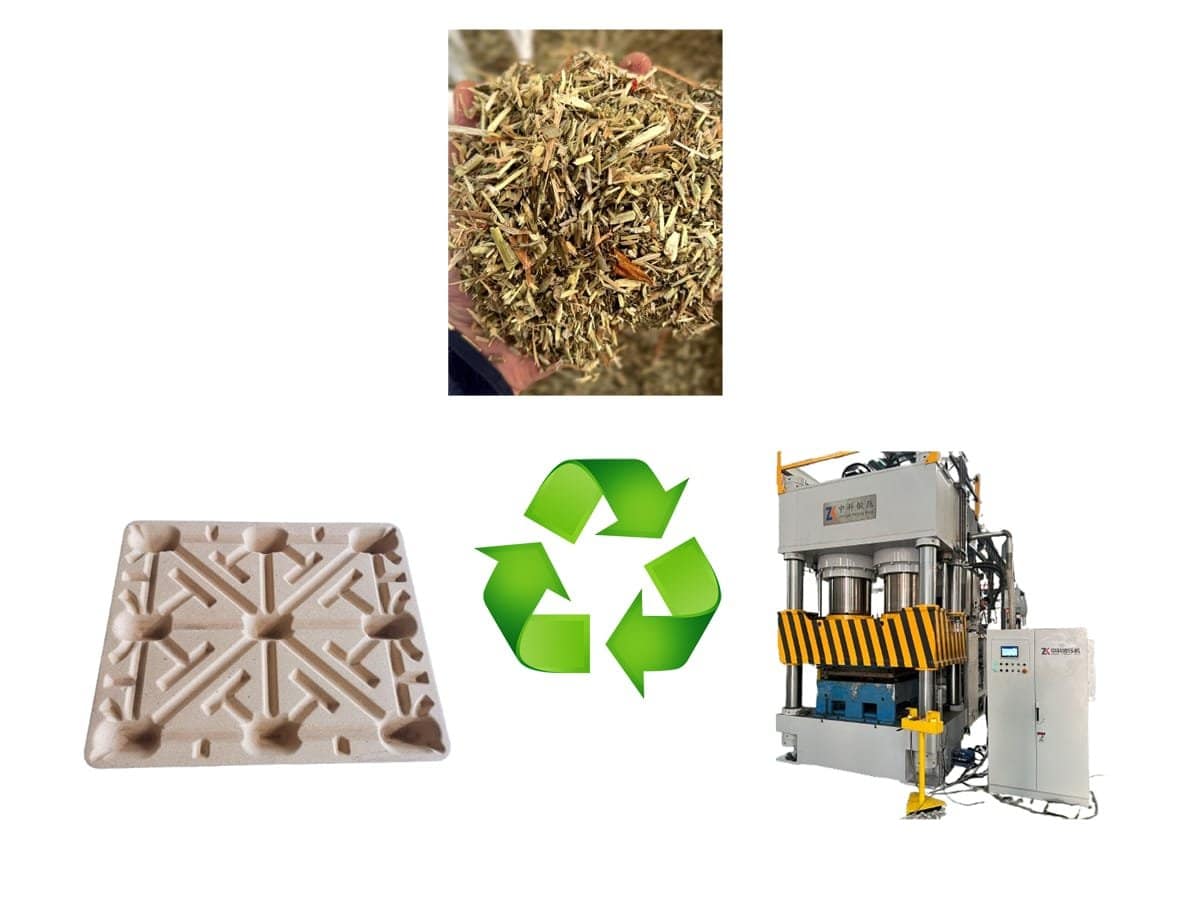 How to make presswood from wood waste, from waste wood to final pallets