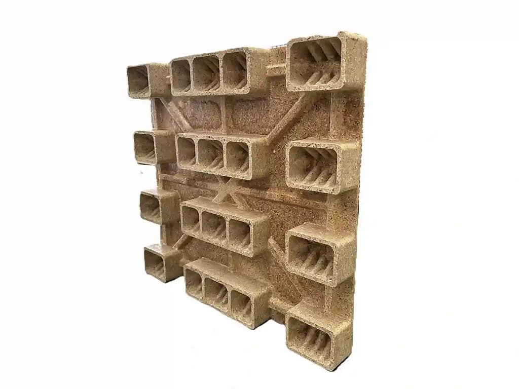 presswood pallet for roller conveyor