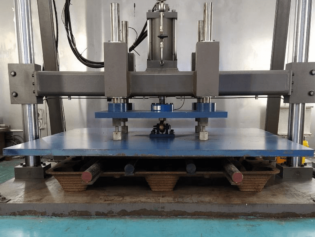 presswood pallet stacking test