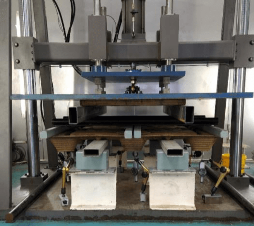 Presswood pallet Dynamic Loading Test